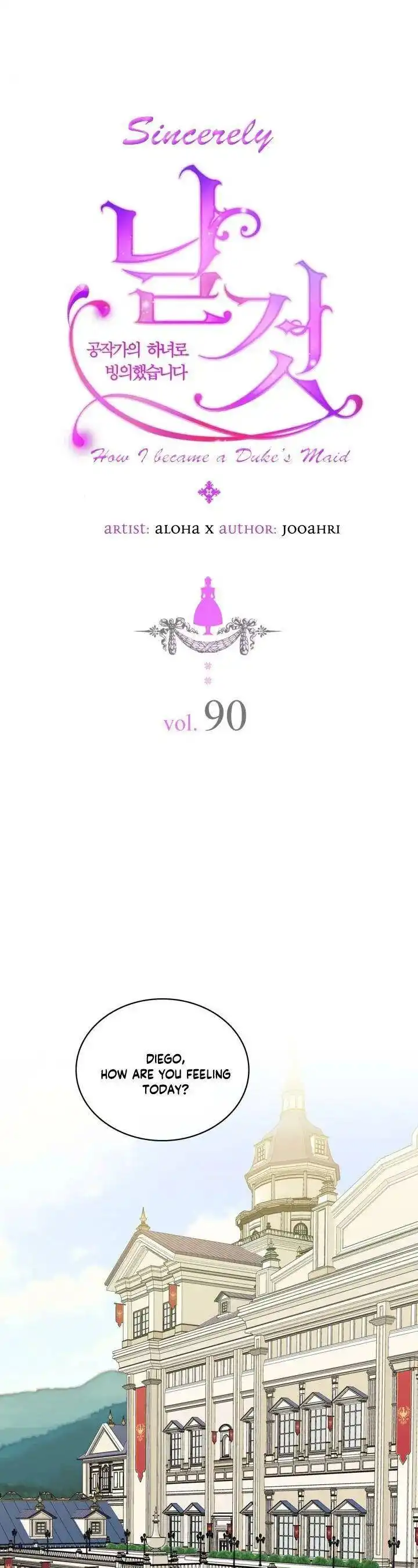 Sincerely: I Became a Duke's Maid Chapter 90 1